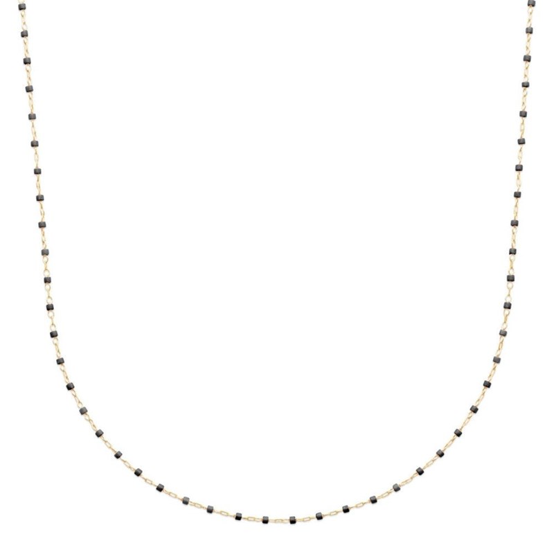 Collier Femme - Plaqué Or - Longueur : 45 cm