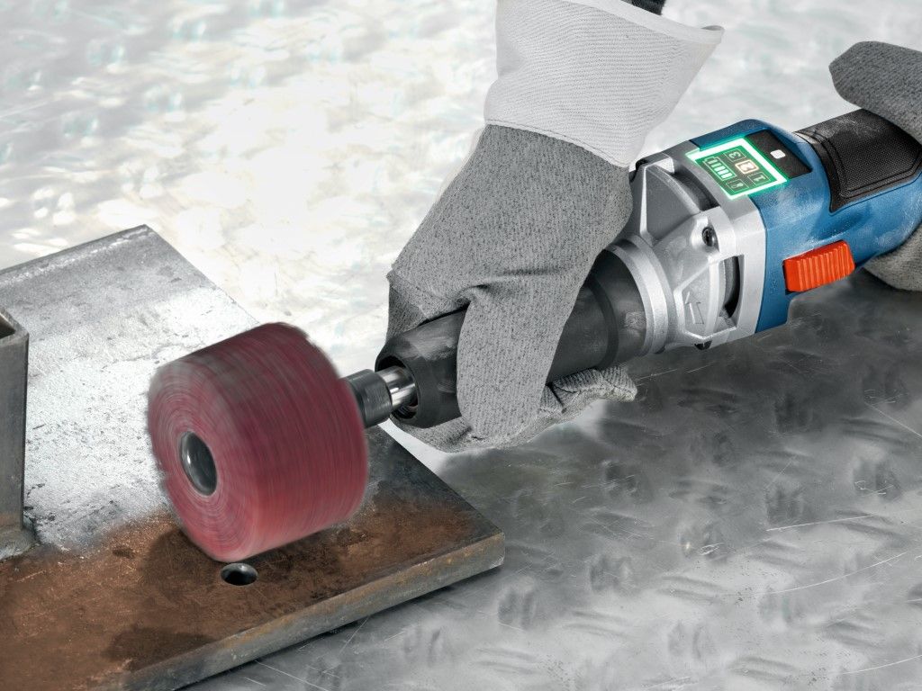 Bosch GGS 18V-10 SLC Li-ion accu rechte slijper body in L-Boxx - 06012B4000