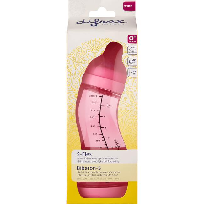 Difrax S-Fles Breed 310 ML 0+ Maanden