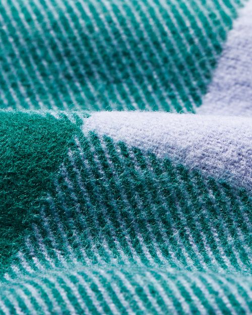 housse de couette flanelle 140 x 200/220 carreaux vert