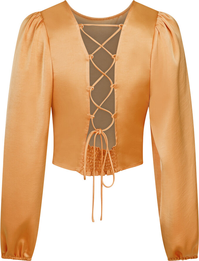 Neo Noir Aura Heavy Sateen Blouse 200