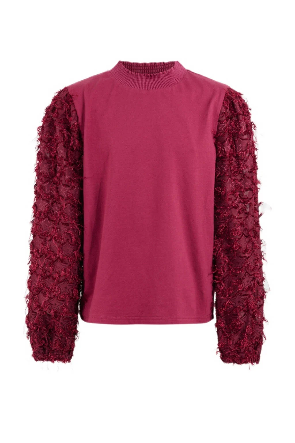 Shoeby blousetop donkerrood