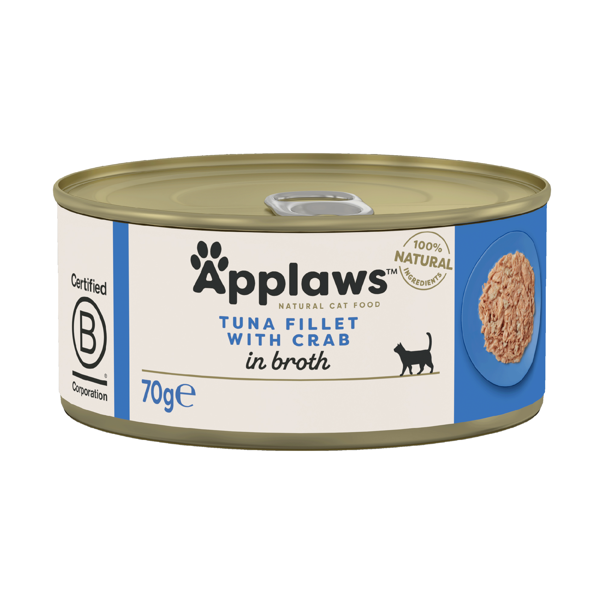 Applaws Cat - Tuna Fillet & Crab