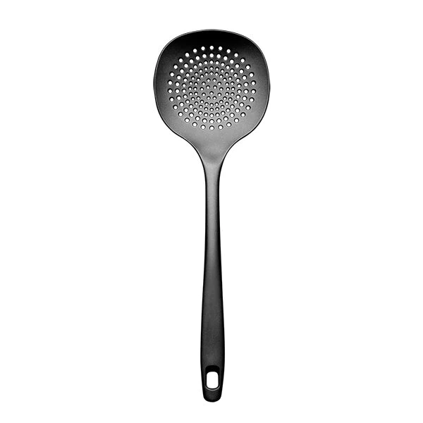 Set 3 ustensiles en nylon : spatule, écumoire, louche