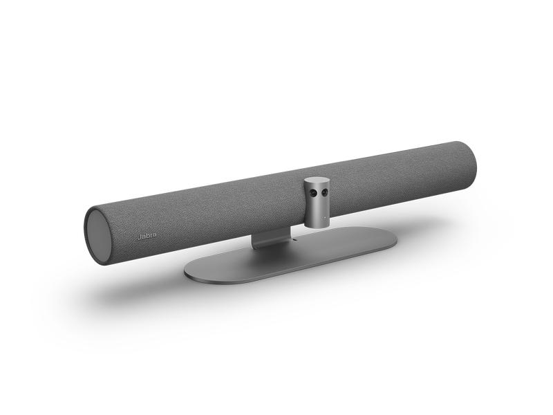 Jabra PanaCast 50 Video Collaboration Bar Grau 4K 30 fps Video Konferenz Bar mit einem 180° Sichtfeld und 4K Auflösung