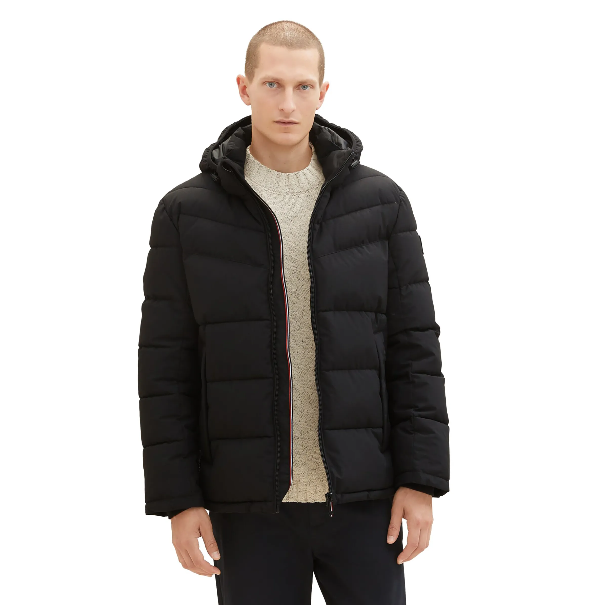 Herren Winterjacke mit abnehmbarer Kapuze