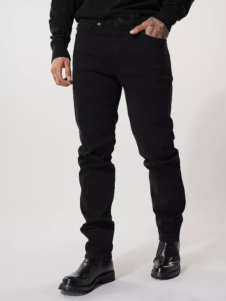 BOSS Jeans Straight Fit MAINE  schwarz