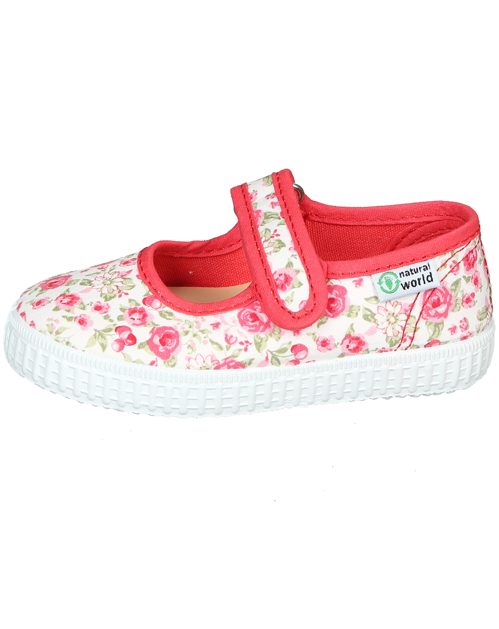 Canvas-Spangenschuhe FLOR in koralle