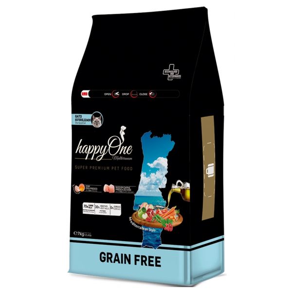 HappyOne Mediterraneum Sterilized Cat 7Kg