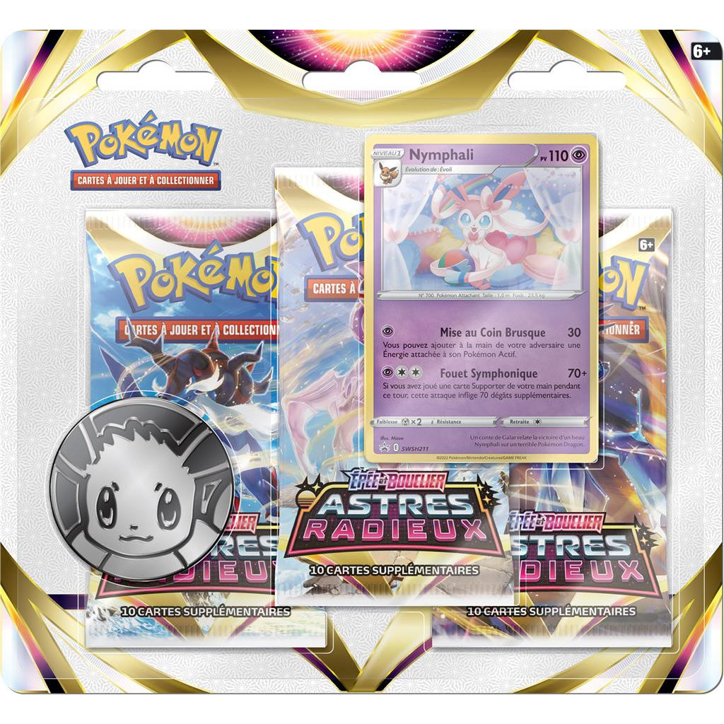 Pack 3 Boosters - EB10 Astres Radieux - Nymphali
