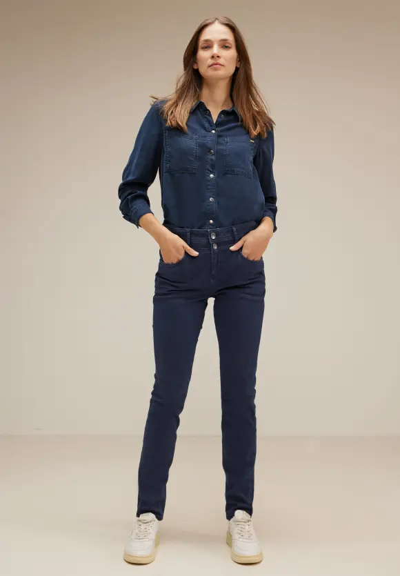 Free to move Jeans - deep indigo wash