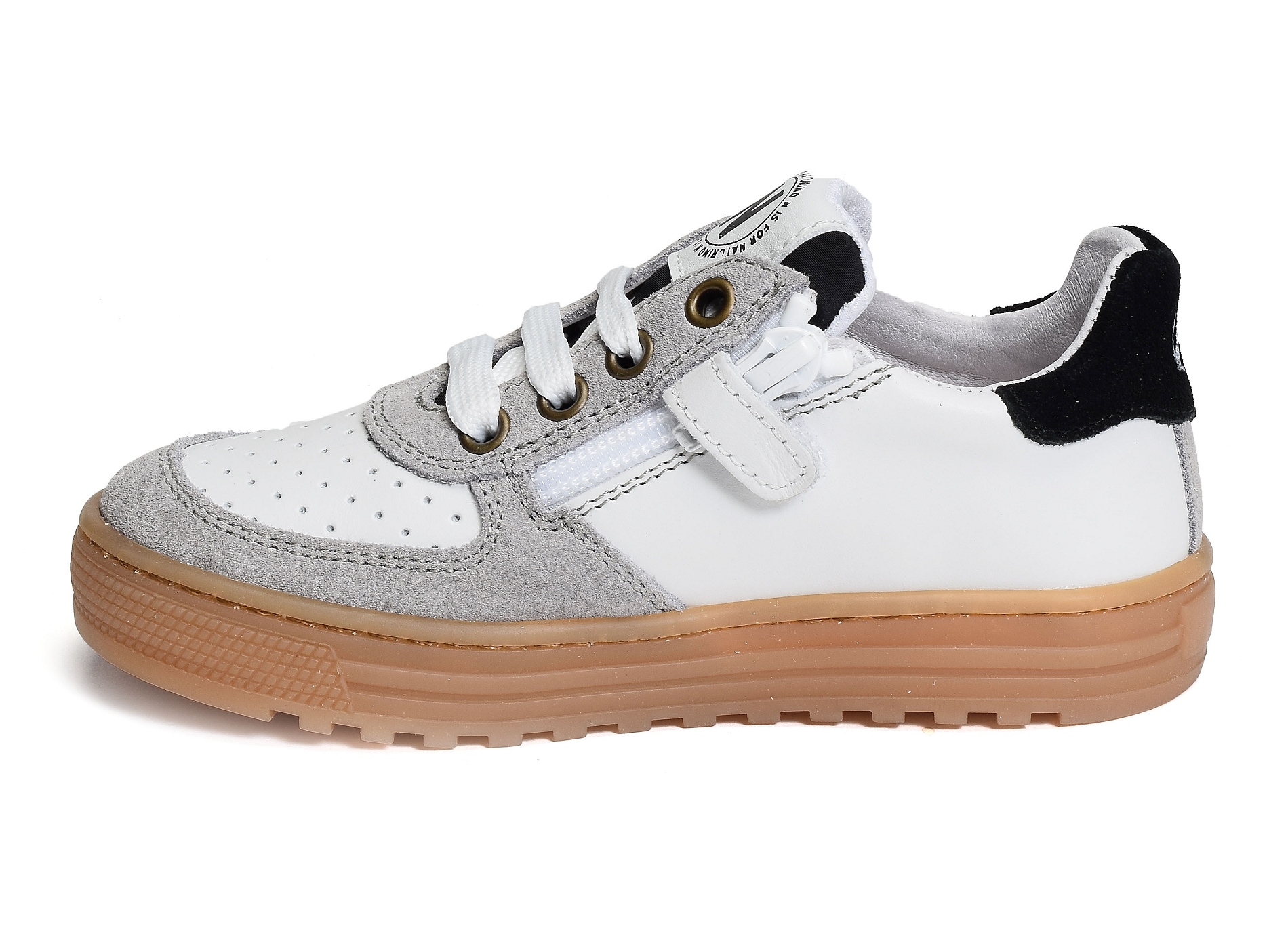 Hess zip blanc noir