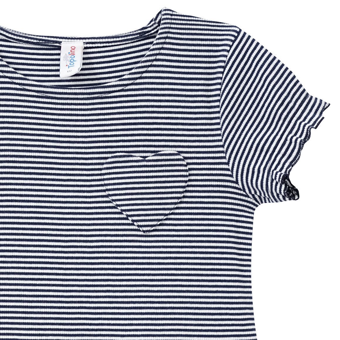 Topolino Mädchen Kleid im Streifen-Look dunkelblau