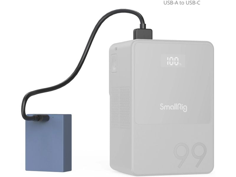 Smallrig Digitalkamera-Akku NP-W126S USB-C Wiederaufladbare Kamera-Batterie