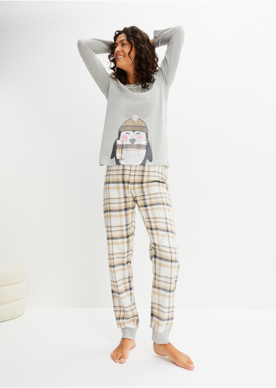 Pyjama avec pantalon en flanelle