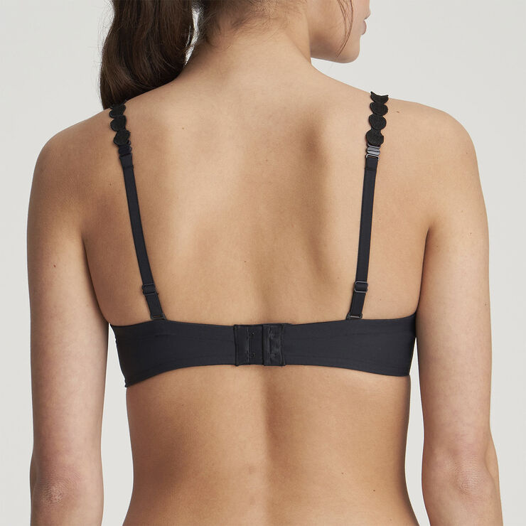Marie Jo Tom hjerteformet bh med vattering Sort