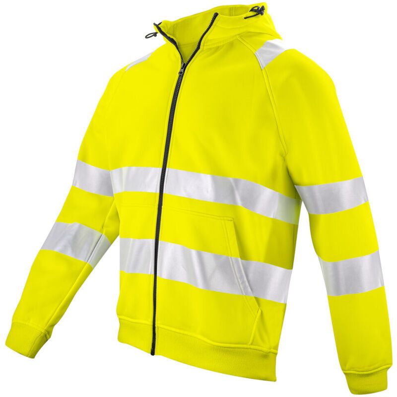 ProJob 6132 SWEATSHIRT FULL ZIP CAPUCHE - EN ISO 20471 CLASSE 3