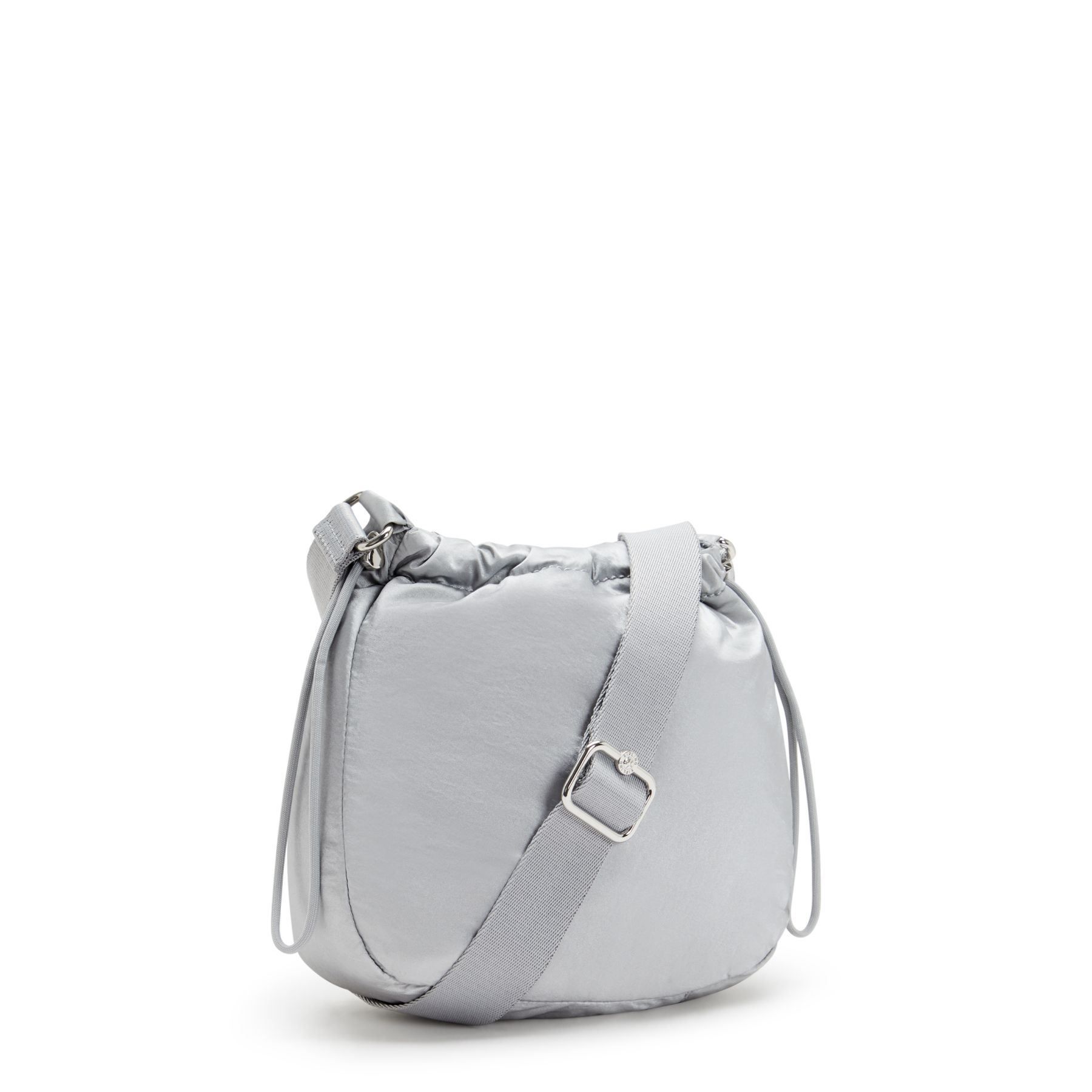 JAMIR  Petit sac à bandoulière avec cordon de serrage et sangle ajustable - Silver Glam