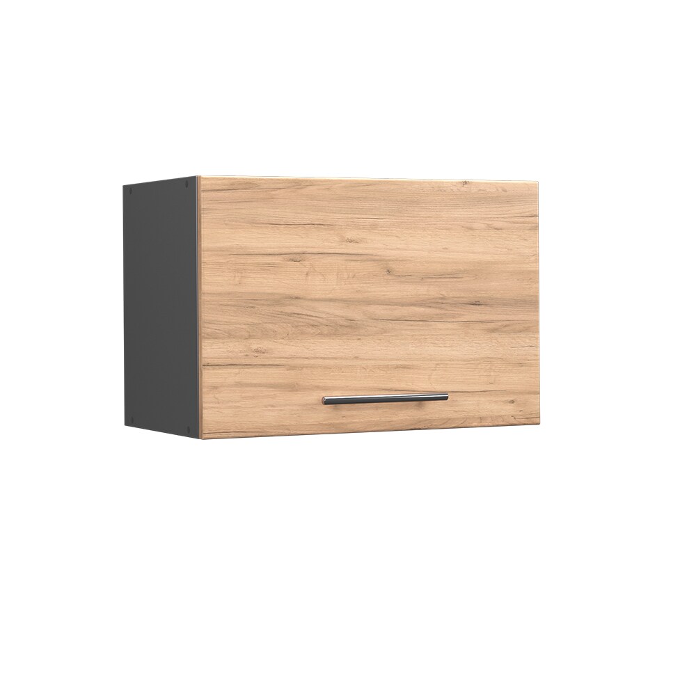 Vicco Hängeschrank Küchenschrank Küchenmöbel Fame-Line Anthrazit Eiche modern 60 cm Küche Einbauküche Hängeschrank Klapptür Dunstabzugshaube Küchenzeile