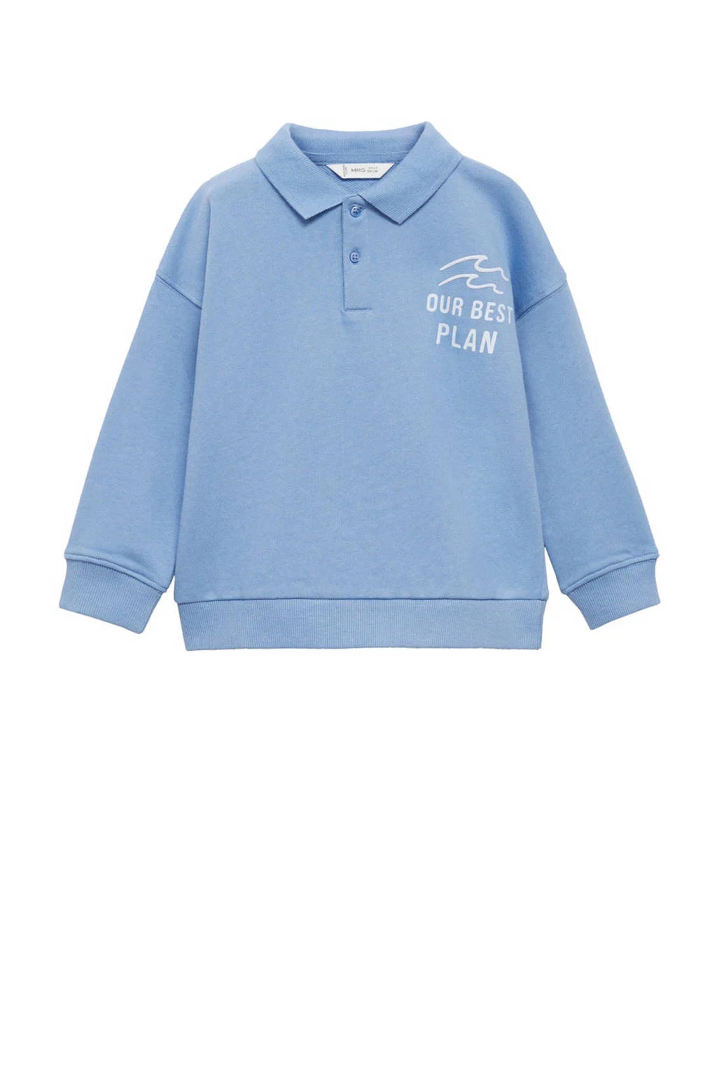 Mango Kids sweater lichtblauw
