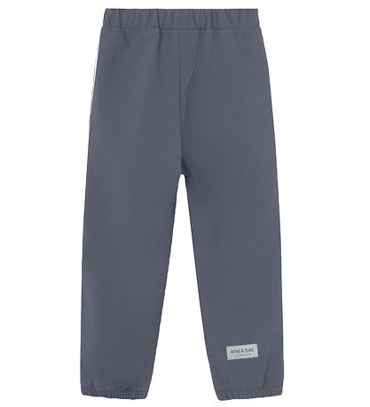 Mini A Ture Softshellhosen m. Fleece - MatAian - Ombre Blue