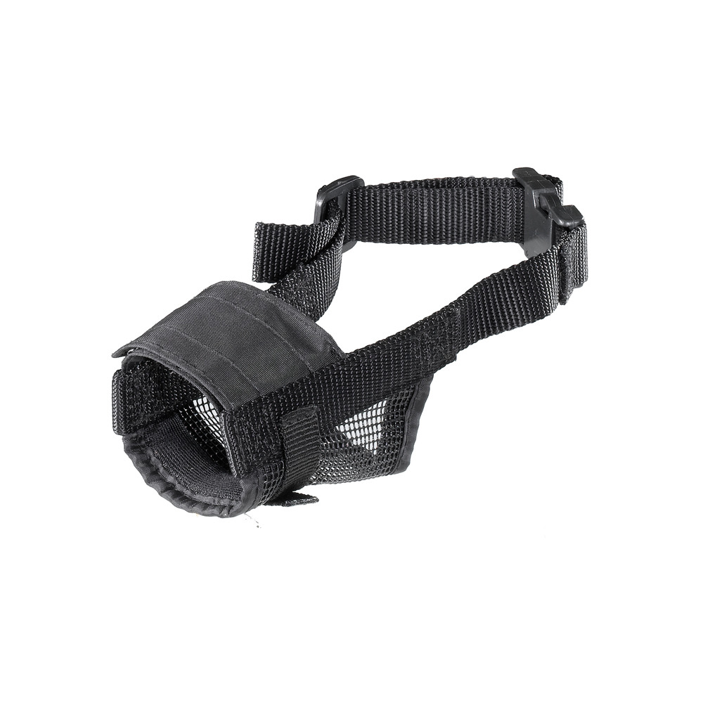Muselière en nylon grille réglable longueur chiens chien mesure ferplast muzzle net