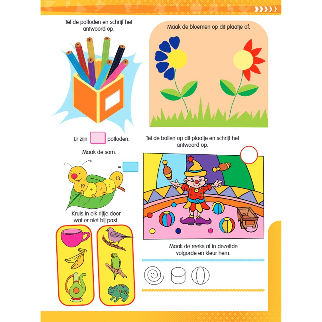 Uitgeverij rebo activiteitenboek 500 vrolijke activiteiten