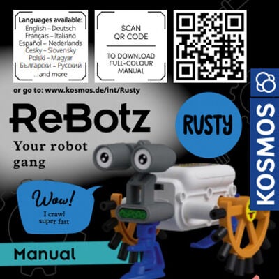 Kosmos Rebotz Leke Rusty the Crawling Robot