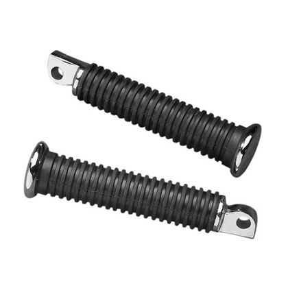 Repose-pieds Drag Specialties passager Rubber long spécial Harley Universel