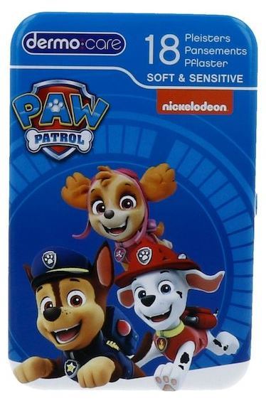 Dermo Care Paw Patrol Pleisterblik 18 stuks