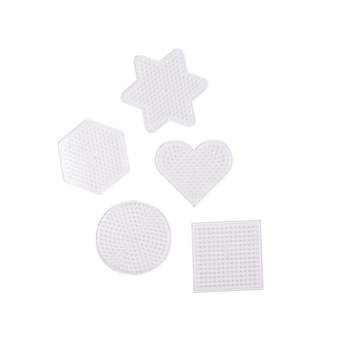 Stiftplatten für Bügelperlen - 5er Set