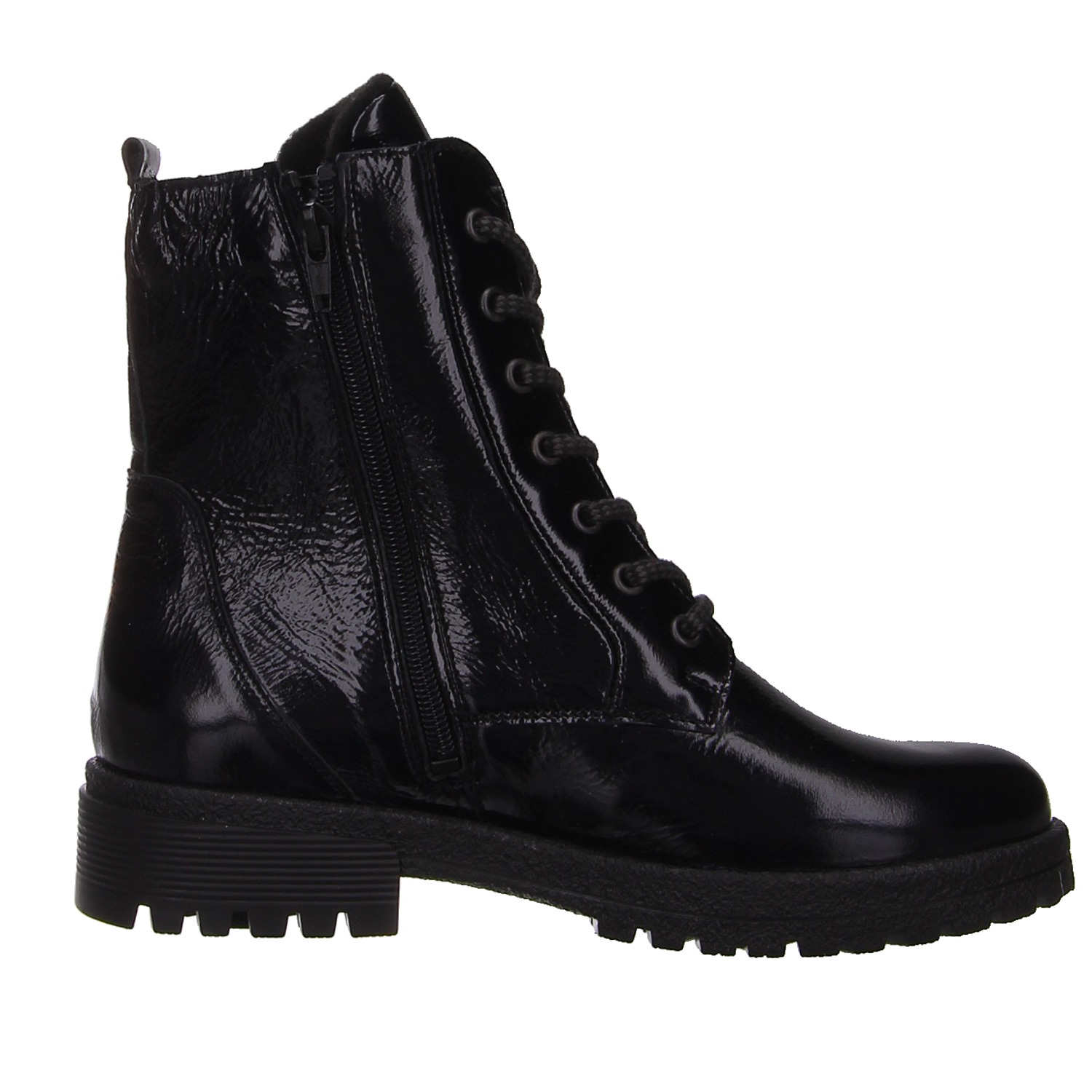 Waldläufer Stiefel schwarz schwarz