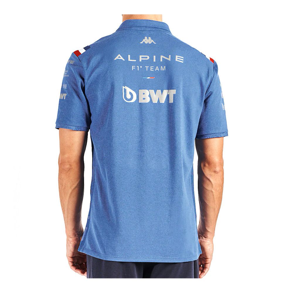 Kappa ASHAM BWT ALPINE F1 TEAM - Polo Homme blue royal marine