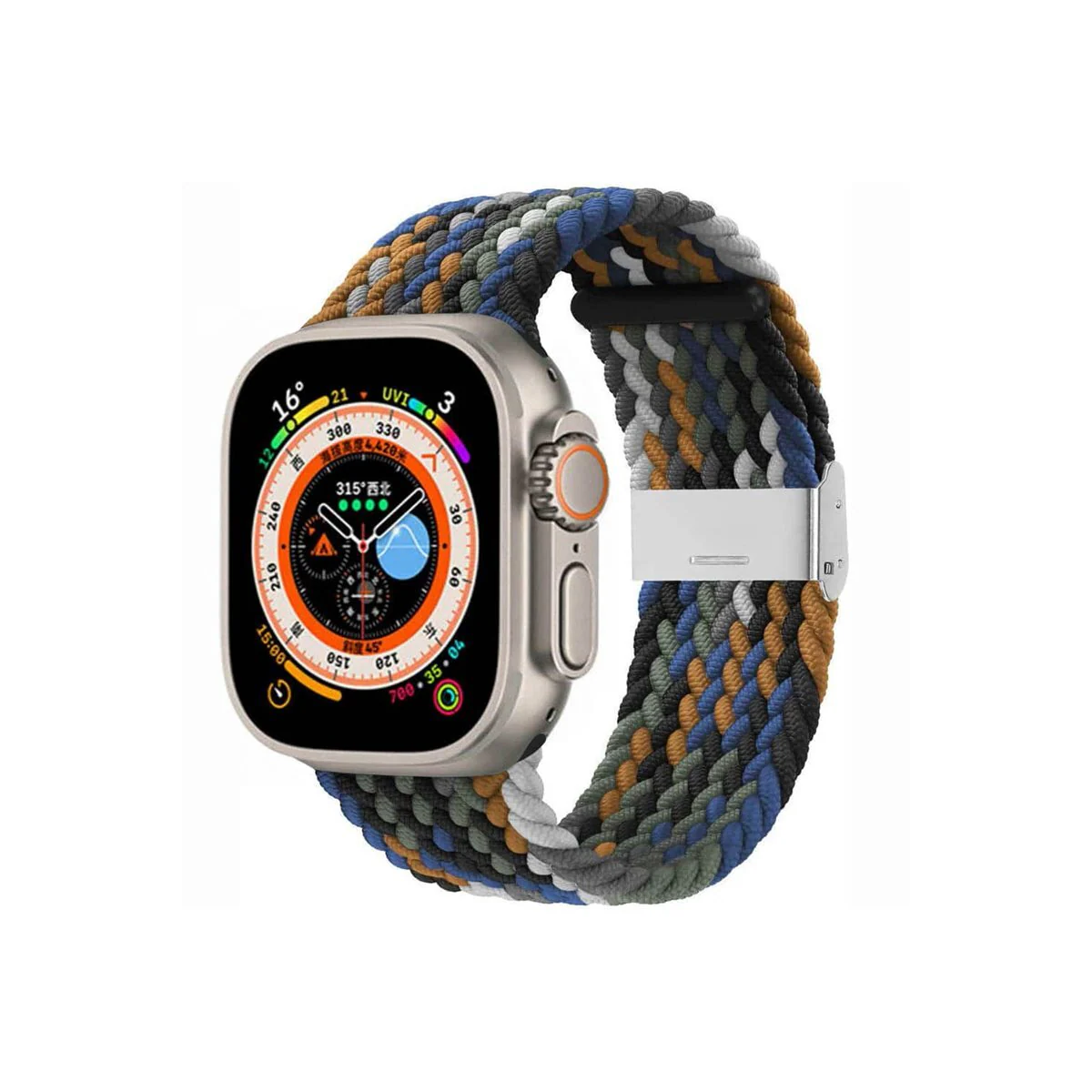 Flettet klokkerem Apple Watch Ultra (49mm) - Cowboy