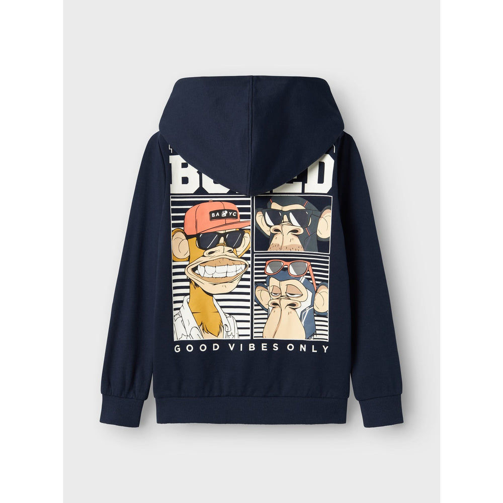 Køb Name It Navy Blazer Maddux Bored Of Directors Regular Sweatshirt