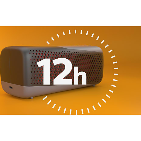 Philips tas4807b bt speaker - black