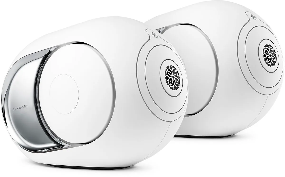Devialet Phantom I 103 dB Stéréo Chrome Enceintes sans fil hi-fi