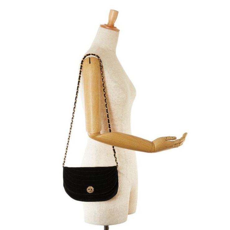 Chanel Vintage Chanel Shoulder Bag Black