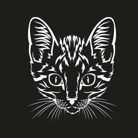 DK Verlag Black Premium. Katzen: Ausmalen, Aufhängen, Verschenken