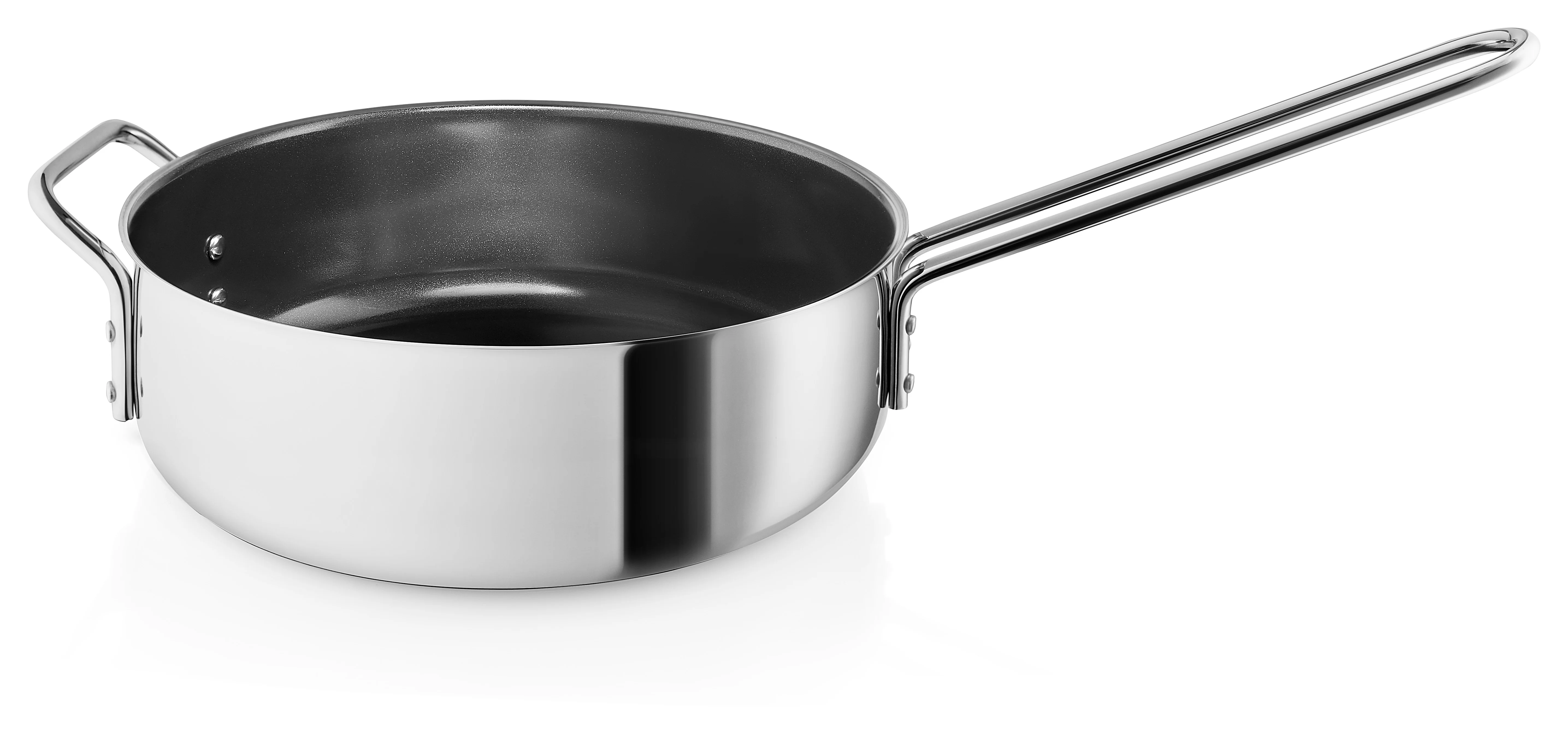 Eva Trio  Ø24 cm - Sautepande m/ keramisk belægning