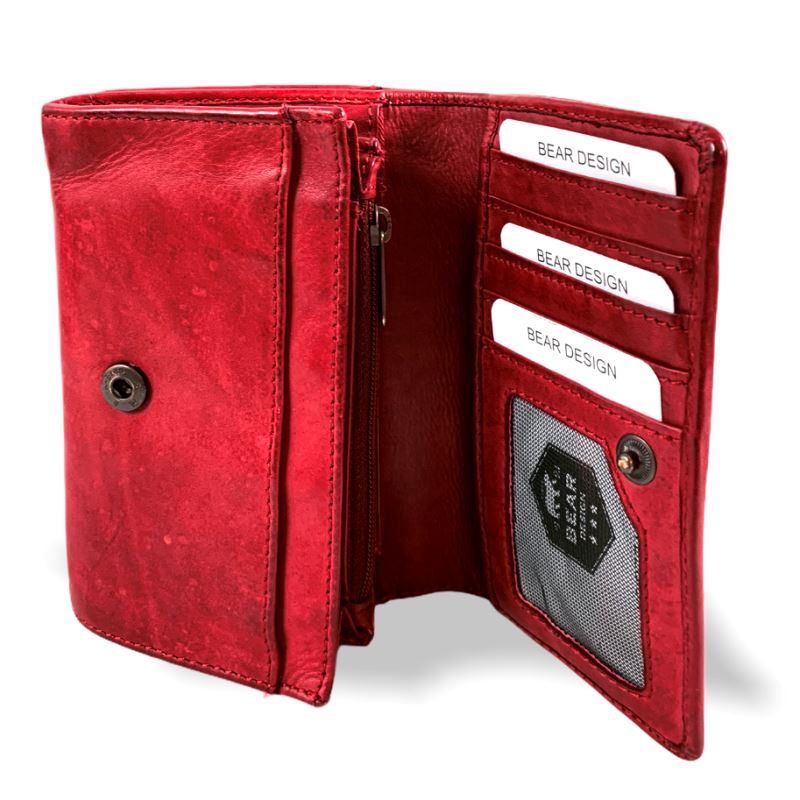 Bear Design Portemonnee Nina CL 16212 Rood