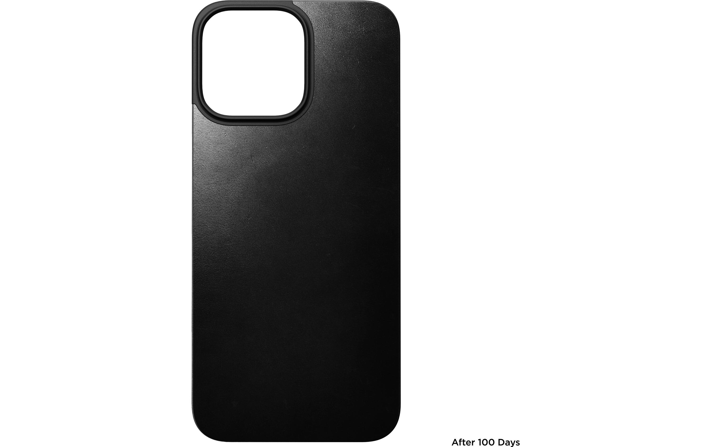 Back Cover Magnetic Leather iPhone 16 Pro Max SchwarzModerne Schutzhülle aus Leder für das Apple iPhone 16 Pro Max