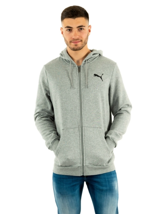 sweat puma fd ess 53 medium gray heather-cat