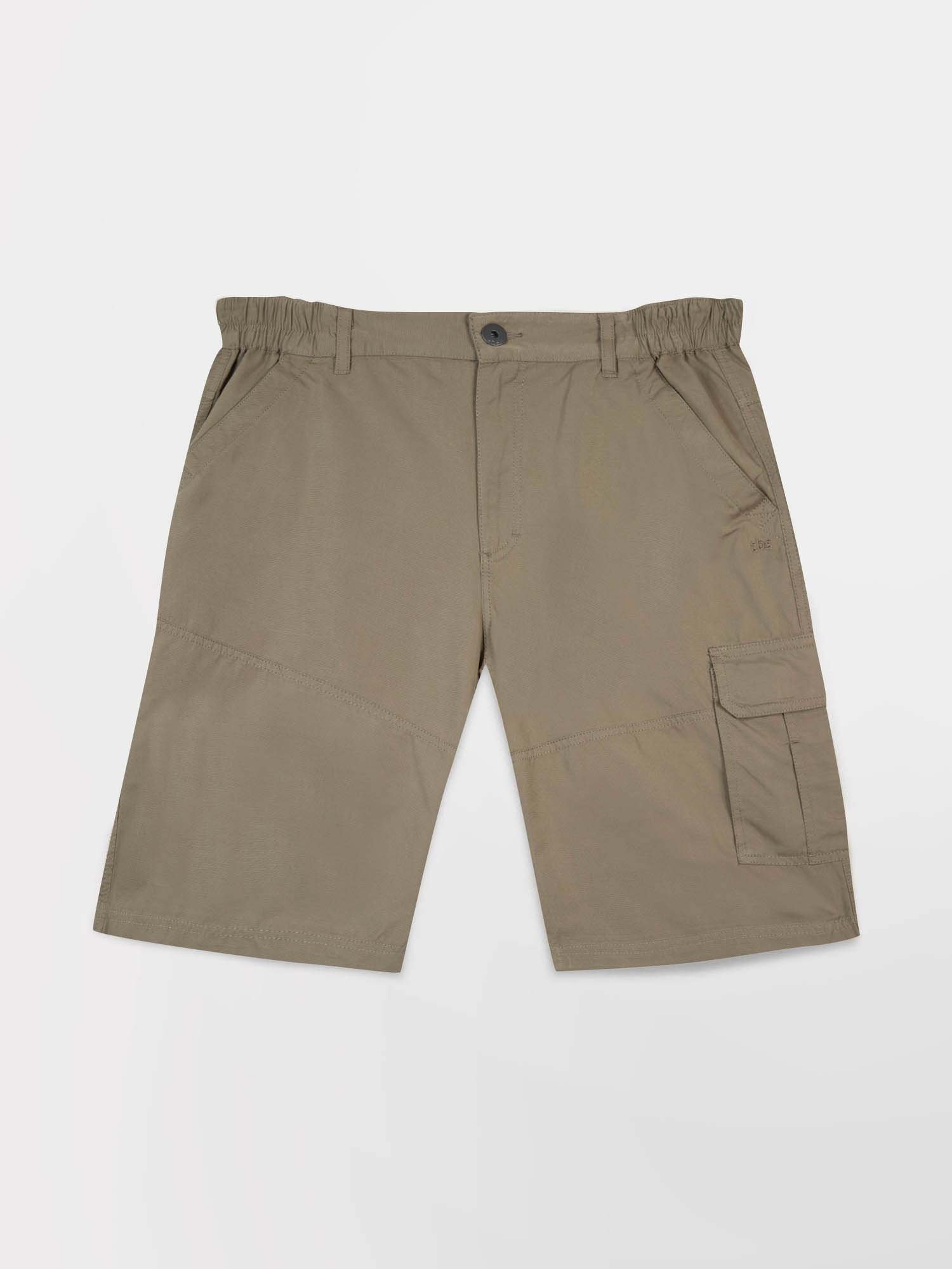 Bermuda Homme Ceinture Semi-Elastiquée Vert Clair