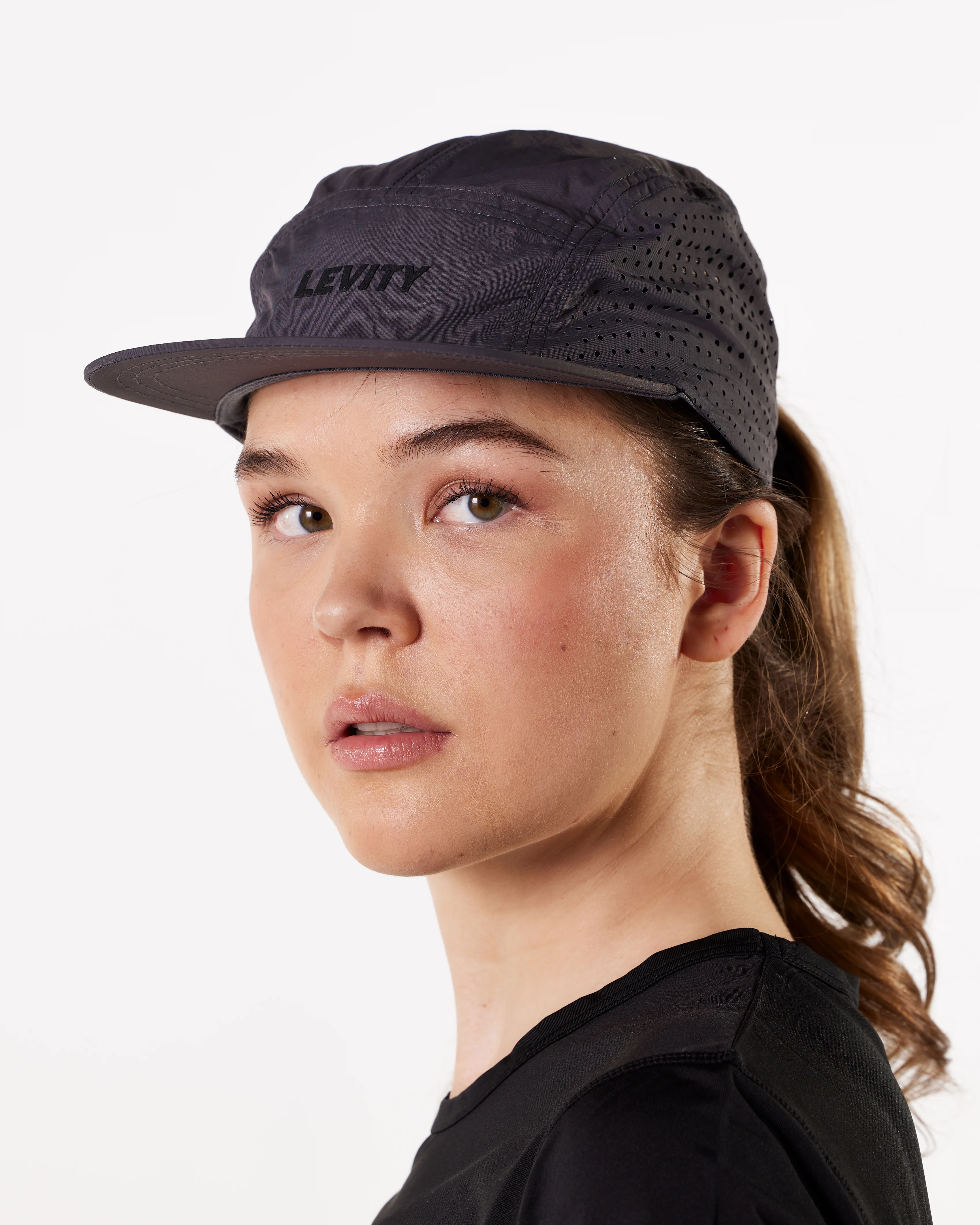LEVITY Running Cap Dark Grey