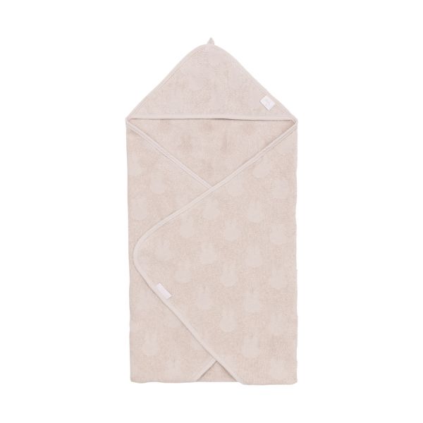 Jollein Miffy Jacquard Badcape - Badstof -  Nougat