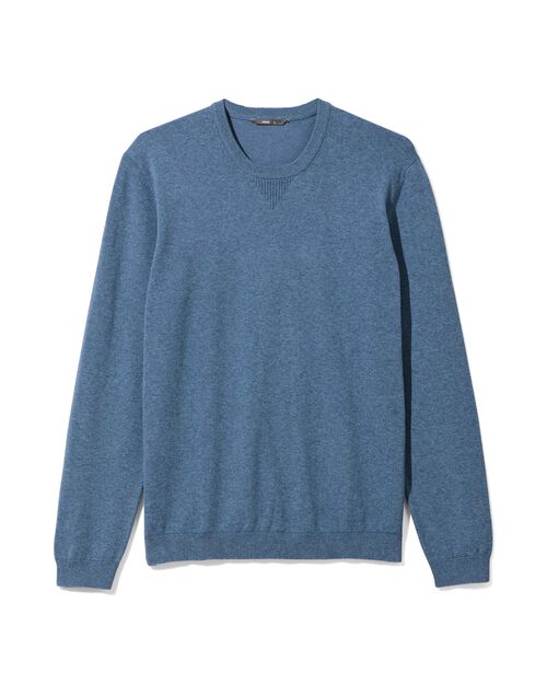 pull homme bleu