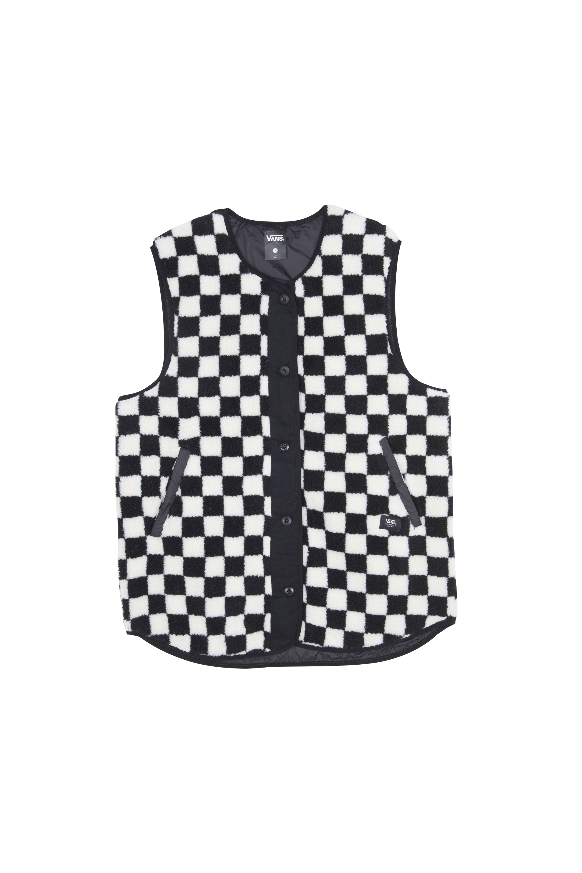 VANS veste MASON REVERSIBLE VEST DIGI BLACK Noir