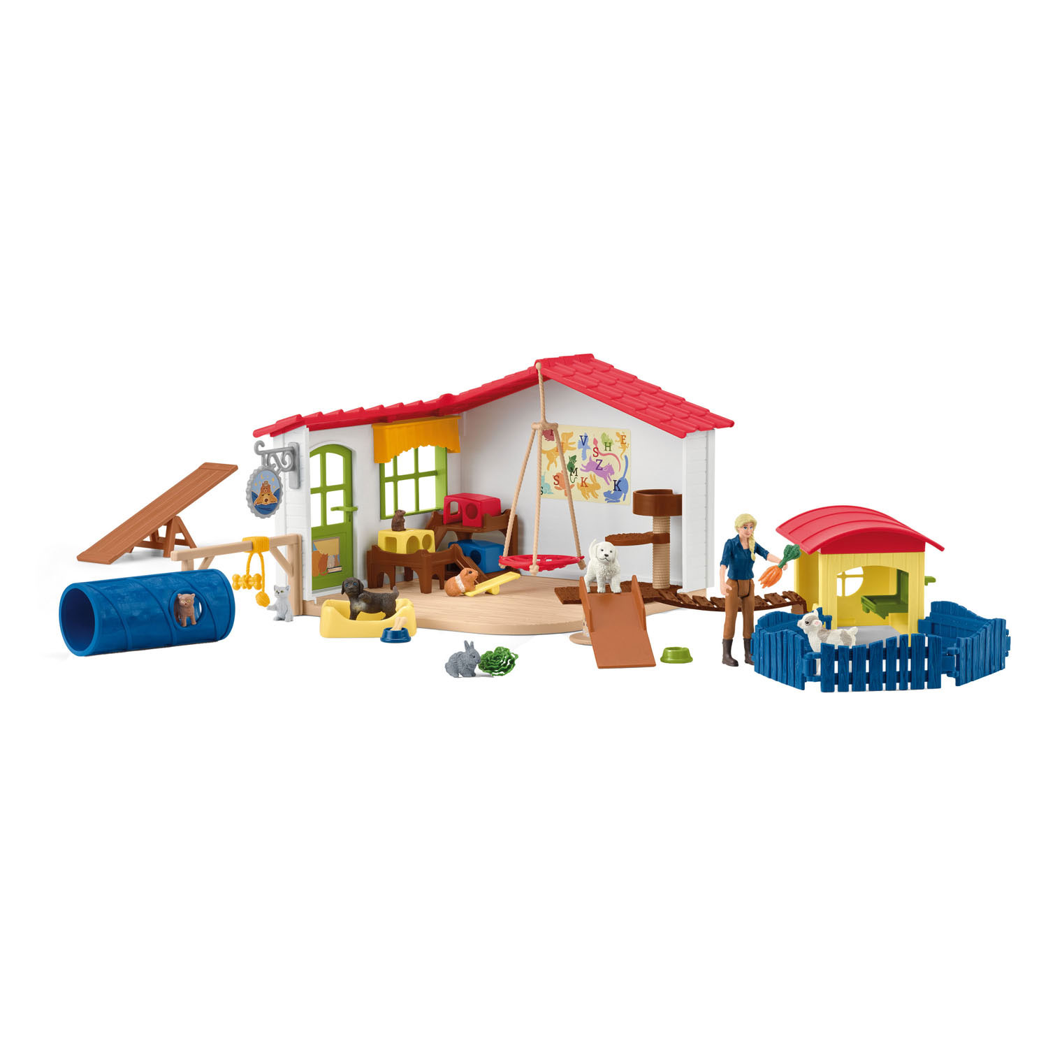 schleich FARM WORLD Dierenhotel 42607