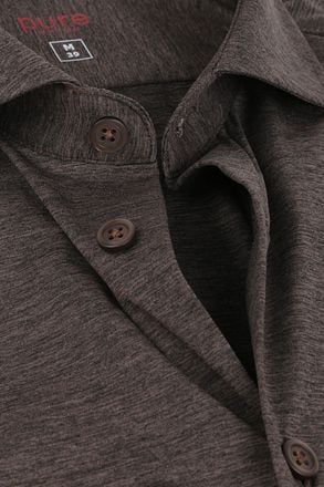 Pure H.Tico The Functional Shirt Bruin 3386-21150-245 kopen